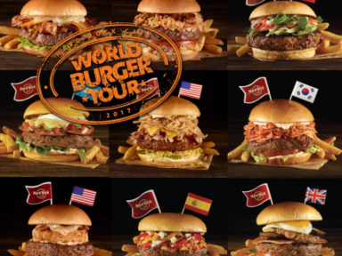 Le tour du monde des burgers du Hard Rock Café