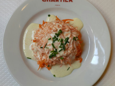 Les crudités passent à 1€ chez Chartier