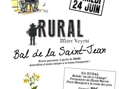 Bal de la Saint-Jean chez Rural by Marc Veyrat