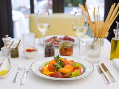 Grand déjeuner à l'italienne au Royal Monceau