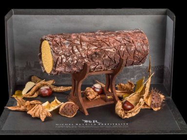 Bûche Noël 2017 La Réserve Paris