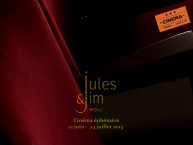 Cinéma Ephémère à l'Hôtel Jules&Jim