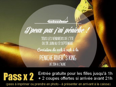 La soirée j'peux pas, j'ai péniche revient au River's King