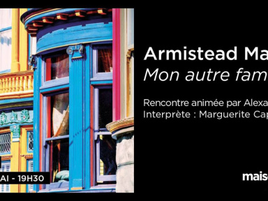 Armistead Maupin, rencontre à la Maison de la Poésie