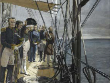 Napoléon au Château de Malmaison