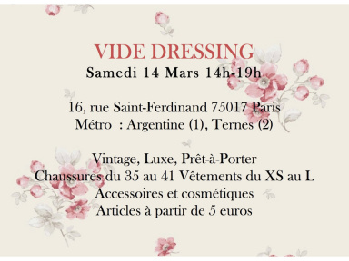 Vide dressing Particulières