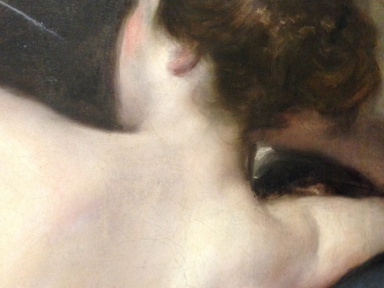 nuque de la «Vénus au Miroir» de Velázquez