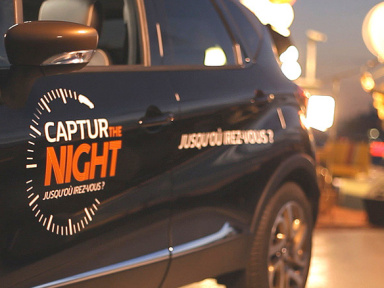 Captur The Night avec Renault