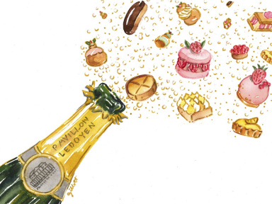 Le Salon des Champagnes et des pâtisseries au Pavillon Ledoyen 