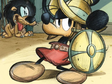 Disney et Mickey vus par Fabrizio Petrossi, l'expo à la Galerie Glénat