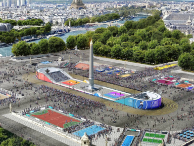La Journée Olympique 2019 sur la Place de la Concorde à Paris