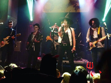 Bal Rock d'Halloween au Petit Bain en famille avec Les Zélectrons Frits