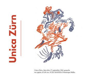 Exposition Unica Zürn au Musée d'Art et d'Histoire de l'Hôpital Sainte-Anne