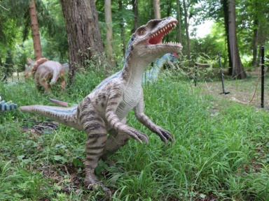 Des dinosaures au Château d'Ermenonville