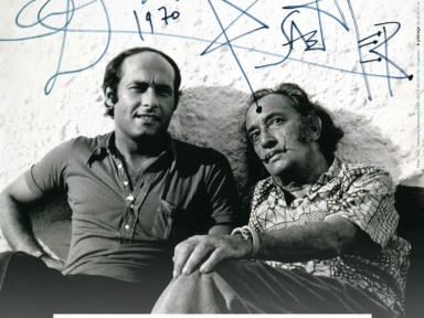 Espace Dali, exposition Dali Paris, Signé Dali, exposition Signé Dali, "Dalí, à Sabater, per el juliol ni dona ni cargol"