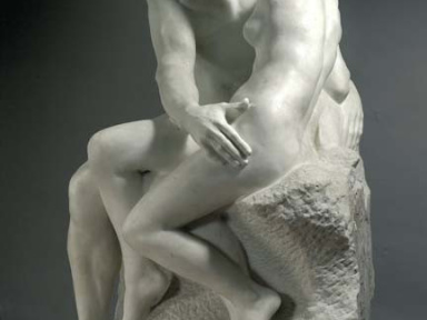 exposition Musée Rodin Paris juin 2012, exposition sculpture rodin marbre Paris 2012, exposition Rodin, la chair, le marbre 2012 | Auguste Rodin  Le Baiser  © Musée Rodin - Photo : Christian Baraja