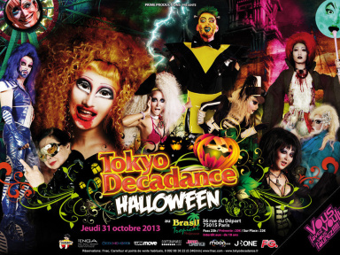 Tokyo Decadance Halloween 2013 au Brasil Tropical