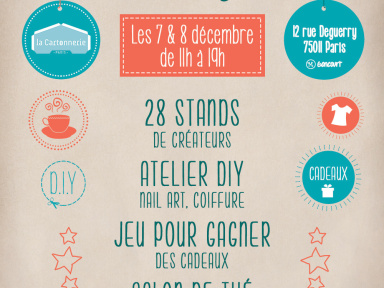 Dokuji Christmas Party, le marché de Noël de la Cartonnerie