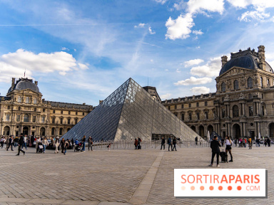La flamme olympique des JO de Paris 2024, s'installera dans le Jardin des Tuileries - Musée du Louvre - carrousel du Louvre