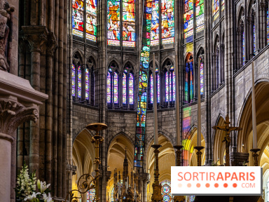 Crescendo, l’installation monumentale à la Basilique Saint-Denis