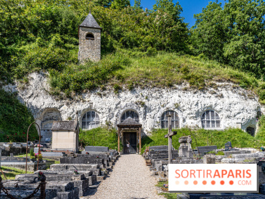 Insolite en Île-de-France : l'église troglodyte de l'Annonciation construite à flanc de falaise