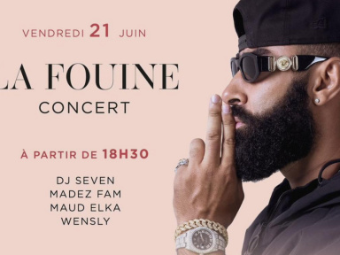 La Fouine en concert gratuit pour la fête de la musique à Plaisir dans les Yvelines