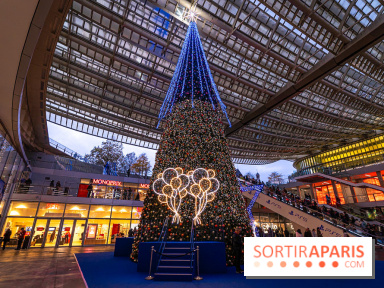 Les plus beaux sapins de Noël à Paris 2024 à découvrir : Sapin Playstation des Halles