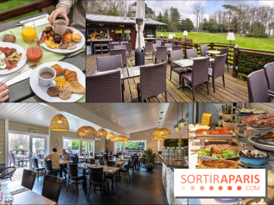Le brunch à volonté de la Parenthèse Verte dans les Yvelines et sa terrasse au vert