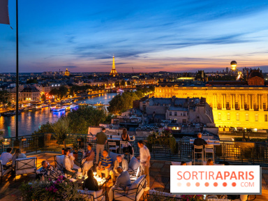Céleste, le bar éphémère en rooftop du Cheval Blanc