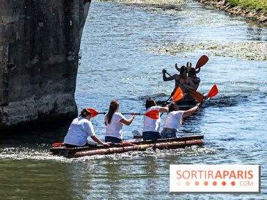 La Bidonaise, la course de radeaux en Seine-et-Marne près de Provins