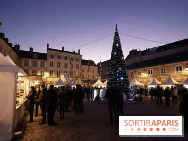 Le Marché de noël de Melun en Seine et Marne - 77