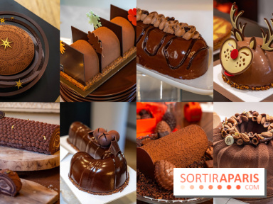 Les bûches de Noël au chocolat à Paris 2025 : la sélection pour les chocovores