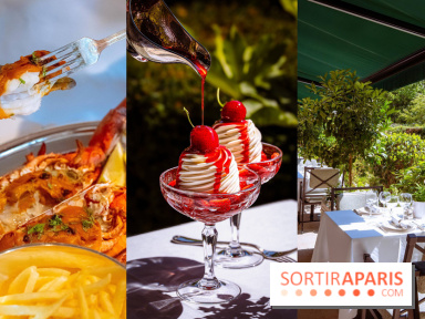 La terrasse-restaurant en jardin du Shangri-La Paris : Summer by La Bauhinia pour les beaux jours