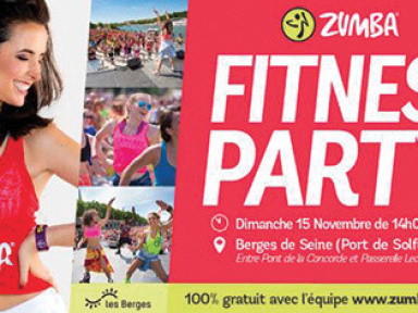 Zumba Fitness Party sur les Berges de Seine