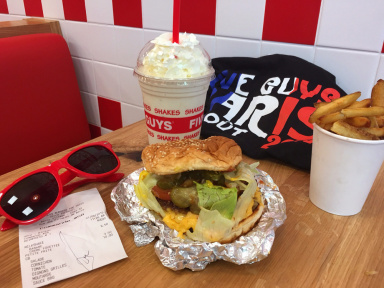 Ouverture de Five Guys à Bercy Village