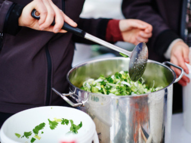 Une Grande Soupe Solidaire avec Exki !