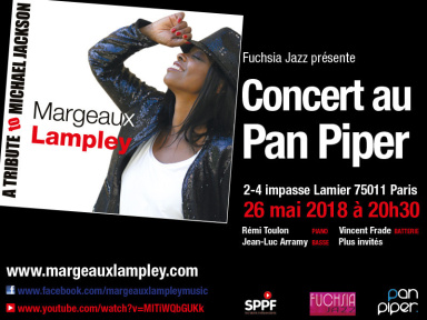 Margeaux Lampley et invités en concert au Pan Piper