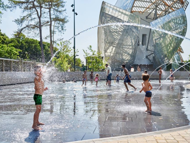Les Parcs à Jets d'eau à Paris