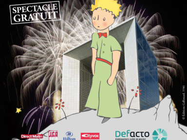 le petit prince, la défense, spectacle de son et lumières