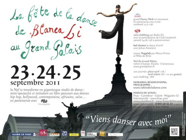 blanca li au grand palais, fête de la danse