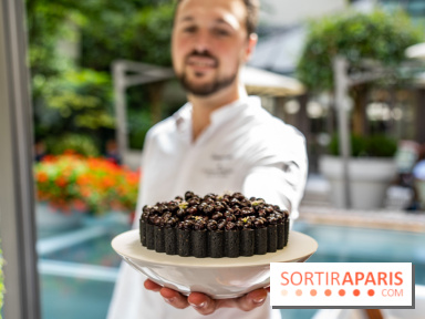 La Tarte Cassis de Quentin Lechat au Royal Monceau Raffles Paris