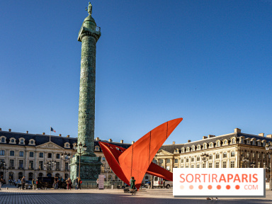 FIAC 2021 : le dragon flamboyant de la Place Vendôme par Alexander Calder