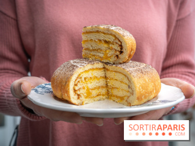 Un gâteau de crêpes soufflées signé Claire Heitzler pour la Chandeleur 2022