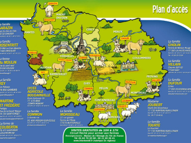 eleveurs de vaches et de moutons, ile de france, fermes ouvertes