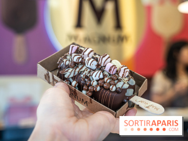 Le Bar à glaces Magnum dans le Marais à Paris, les glaces personnalisées gourmandes