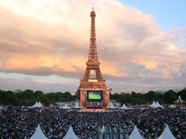 Hyundai Fan Park de Paris, euro 2012