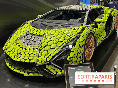 Mondial de l'Auto 2022 Paris - Lamborghini Technic - Lego