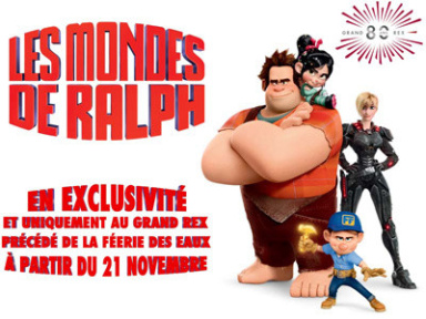 les mondes de ralph grand rex, féérie des eaux
