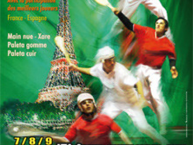 Open International de Pelote Basque à Paris 2013