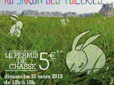 La Chasse aux oeufs de Pâques du Jardin des Tuileries 2013